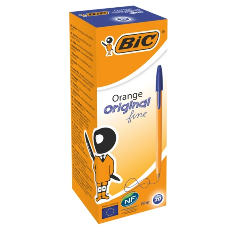Długopis tradycyjny niebieski BiC Orange ORIGINAL FINE 1 sztuk.webp