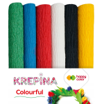 Krepina Marszczona 25x100 MIX COLORFUL 