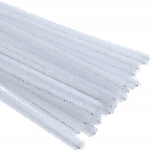 DRUCIKI-KREATYWNE-DRUTY-30cm-BIALE-BIALY-PUSZYSTE-PLUSZOWE-100szt-HURT.webp