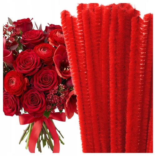 Druciki-Kreatywne-Czerwone-do-Kwiatow-do-Dekoracji-Pluszowe-DIY-40-szt-30cm.webp