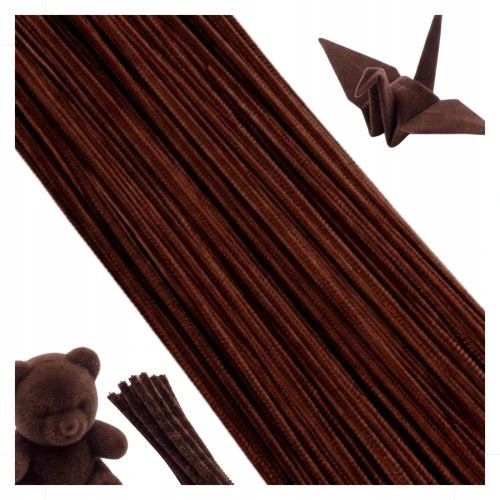 Druciki-Kreatywne-Brazowe-do-Kwiatow-DIY-do-Domu-Aliga-40-szt-30-cm.webp