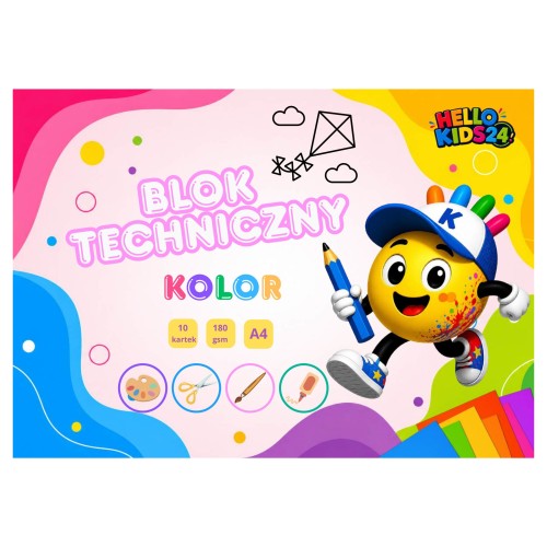 Wyprawka Szkolna 3 Klasa HelloKids Blok Plastelina Kredki Kl