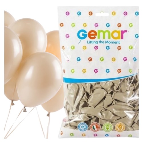 balony-lateksowe-male-bezowe-latte-13-cm-100-szt-gemar-do-girlandy-ozdobne-1